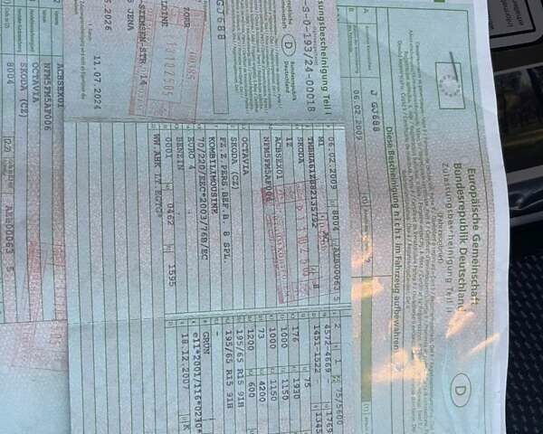 Зеленый Шкода Октавия, объемом двигателя 1.6 л и пробегом 188 тыс. км за 6899 $, фото 32 на Automoto.ua