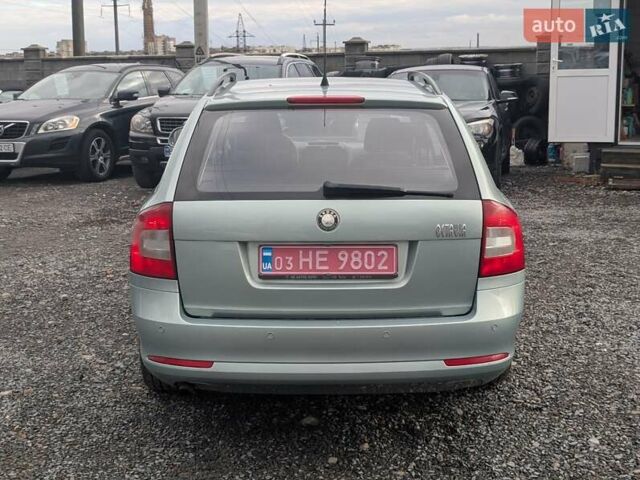 Шкода Октавія 2009 у Рівному на Automoto.ua Зелений Шкода Октавія, об'ємом двигуна 1.6 л та пробігом 201 тис. км за 7550 $, фото 14 на Automoto.ua
