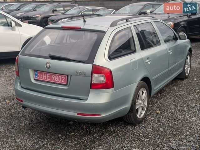 Шкода Октавія 2009 у Рівному на Automoto.ua Зелений Шкода Октавія, об'ємом двигуна 1.6 л та пробігом 201 тис. км за 7550 $, фото 11 на Automoto.ua