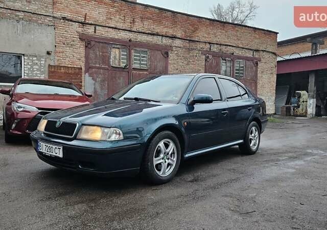 Зеленый Шкода Октавия, объемом двигателя 1.78 л и пробегом 557 тыс. км за 3650 $, фото 1 на Automoto.ua