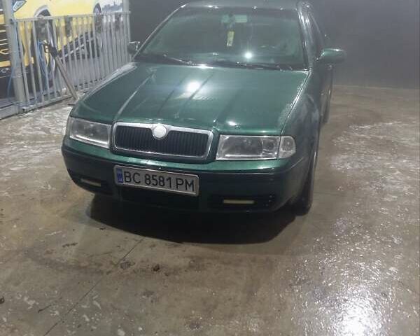 Зеленый Шкода Октавия, объемом двигателя 2 л и пробегом 340 тыс. км за 3000 $, фото 1 на Automoto.ua
