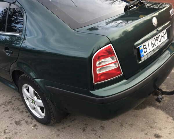 Зеленый Шкода Октавия, объемом двигателя 2 л и пробегом 222 тыс. км за 5000 $, фото 3 на Automoto.ua