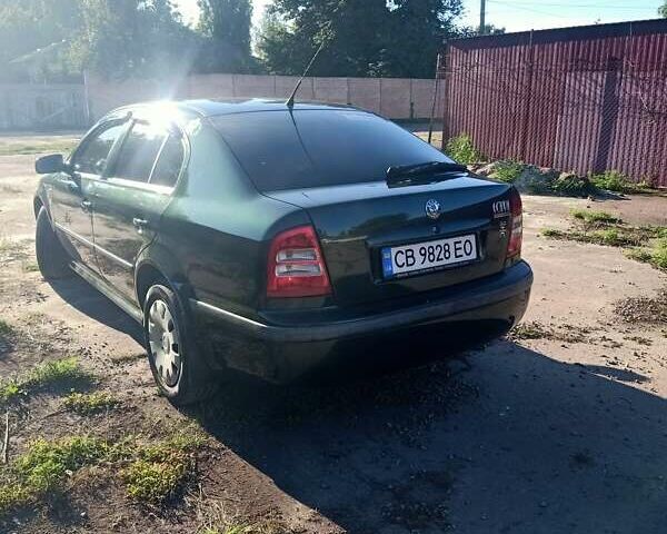 Зеленый Шкода Октавия, объемом двигателя 1.98 л и пробегом 250 тыс. км за 4500 $, фото 2 на Automoto.ua