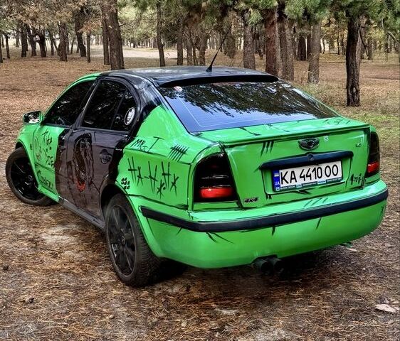 Зеленый Шкода Октавия, объемом двигателя 1.8 л и пробегом 345 тыс. км за 6000 $, фото 14 на Automoto.ua
