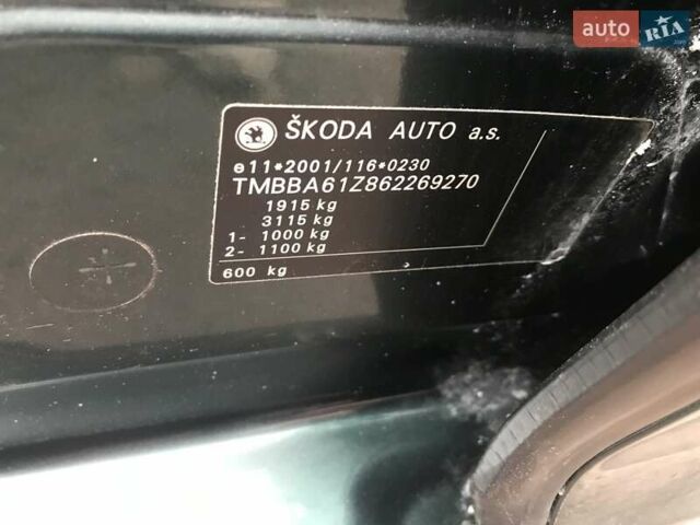 Зеленый Шкода Октавия, объемом двигателя 1.6 л и пробегом 290 тыс. км за 6300 $, фото 8 на Automoto.ua