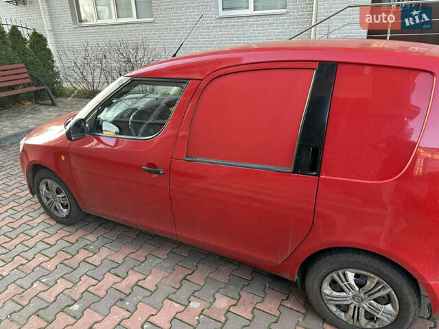 Красный Шкода Практик, объемом двигателя 1.2 л и пробегом 490 тыс. км за 3000 $, фото 8 на Automoto.ua