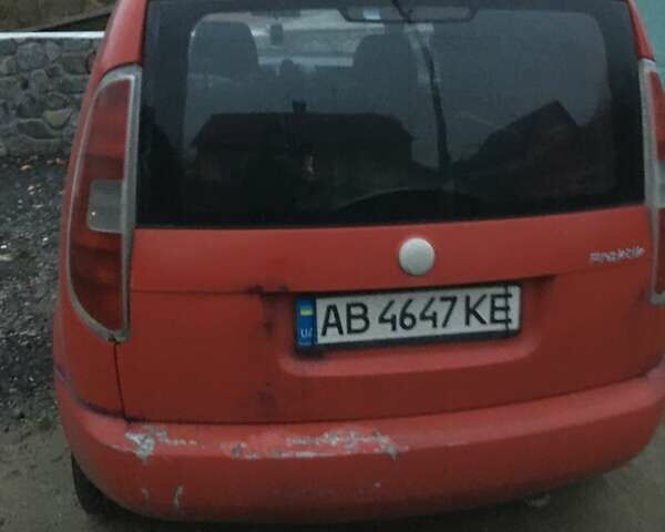 Красный Шкода Практик, объемом двигателя 1.2 л и пробегом 549 тыс. км за 2200 $, фото 4 на Automoto.ua