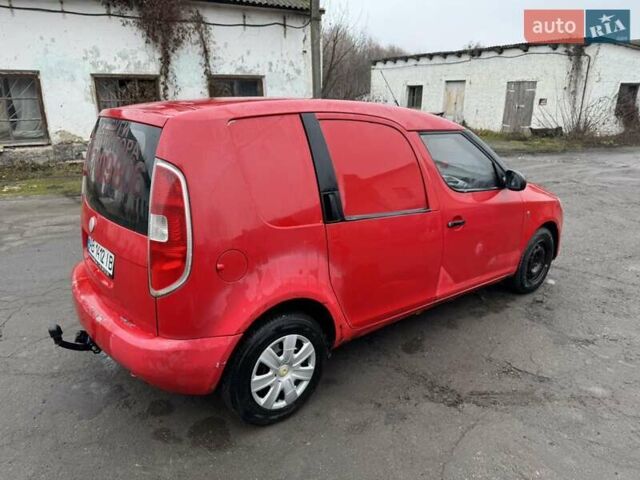 Красный Шкода Практик, объемом двигателя 1.2 л и пробегом 3 тыс. км за 2500 $, фото 1 на Automoto.ua