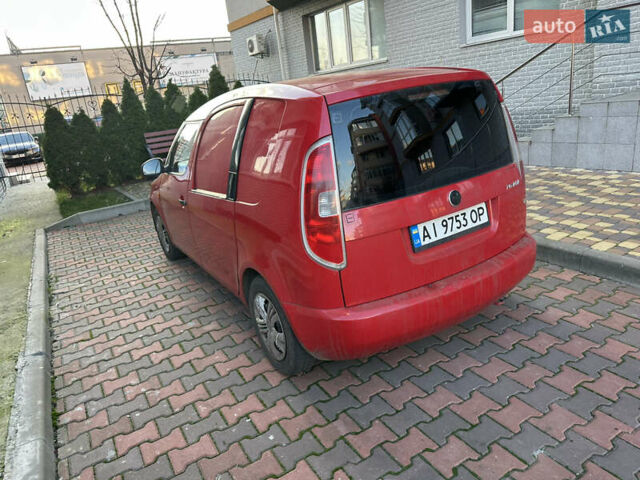Красный Шкода Практик, объемом двигателя 1.2 л и пробегом 490 тыс. км за 3000 $, фото 3 на Automoto.ua