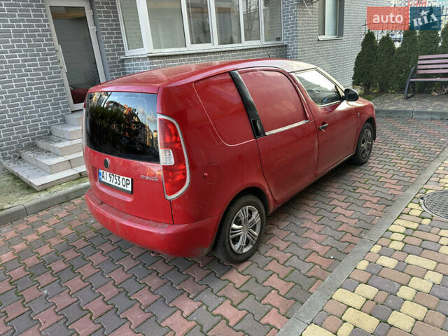 Красный Шкода Практик, объемом двигателя 1.2 л и пробегом 490 тыс. км за 3000 $, фото 2 на Automoto.ua