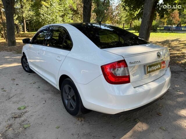 Білий Шкода Рапід, об'ємом двигуна 1.6 л та пробігом 374 тис. км за 6490 $, фото 5 на Automoto.ua