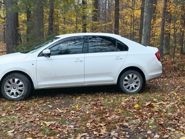 Белый Шкода Рапид, объемом двигателя 1.6 л и пробегом 287 тыс. км за 6900 $, фото 4 на Automoto.ua