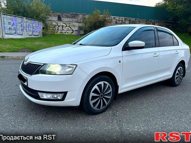 Белый Шкода Рапид, объемом двигателя 1.2 л и пробегом 186 тыс. км за 6900 $, фото 1 на Automoto.ua