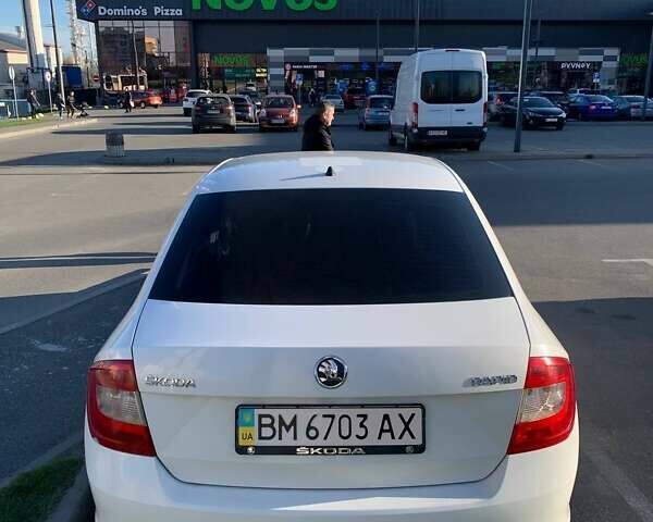 Білий Шкода Рапід, об'ємом двигуна 1.2 л та пробігом 531 тис. км за 5999 $, фото 10 на Automoto.ua