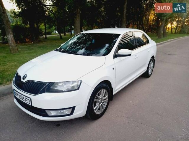 Шкода Рапид 2015 в Житомире на Automoto.ua Белый Шкода Рапид, объемом двигателя 1.6 л и пробегом 240 тыс. км за 6500 $, фото 3 на Automoto.ua