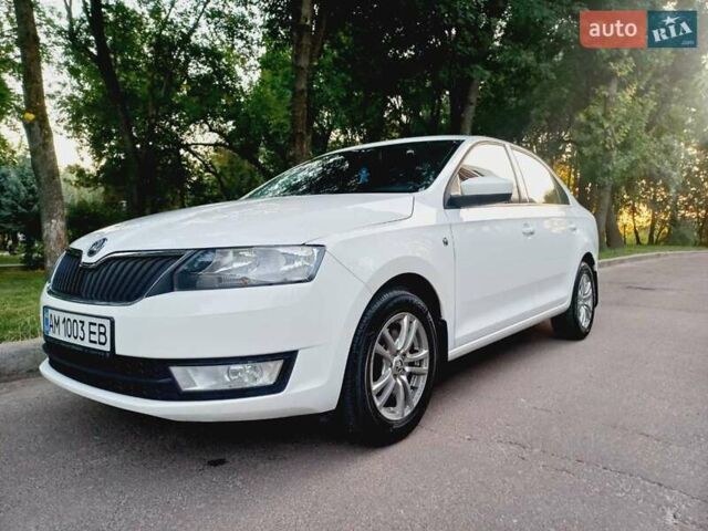 Шкода Рапид 2015 в Житомире на Automoto.ua Белый Шкода Рапид, объемом двигателя 1.6 л и пробегом 240 тыс. км за 6500 $, фото 9 на Automoto.ua
