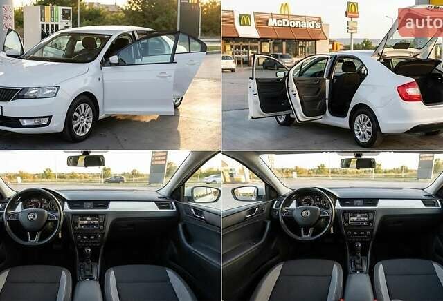 Белый Шкода Рапид, объемом двигателя 1.6 л и пробегом 89 тыс. км за 11300 $, фото 3 на Automoto.ua