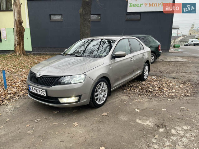 Бежевый Шкода Рапид, объемом двигателя 1.6 л и пробегом 230 тыс. км за 7999 $, фото 2 на Automoto.ua