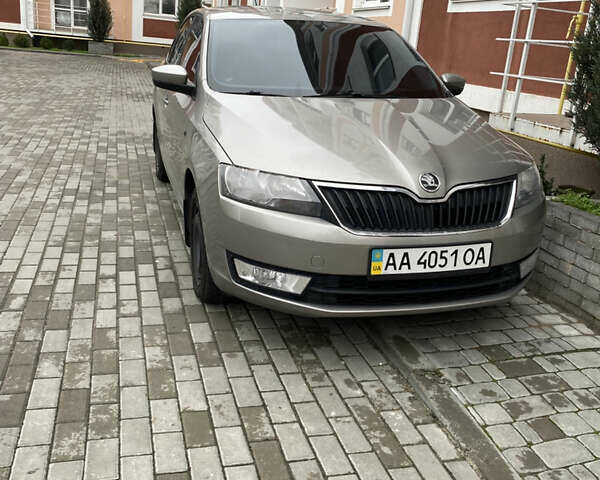 Бежевый Шкода Рапид, объемом двигателя 1.6 л и пробегом 185 тыс. км за 9000 $, фото 1 на Automoto.ua