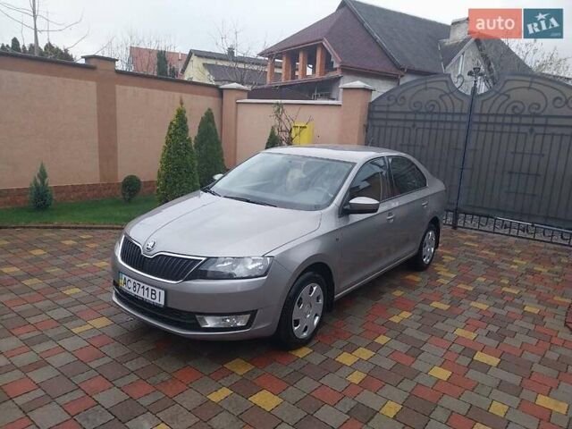 Бежевий Шкода Рапід, об'ємом двигуна 1.2 л та пробігом 154 тис. км за 6700 $, фото 10 на Automoto.ua