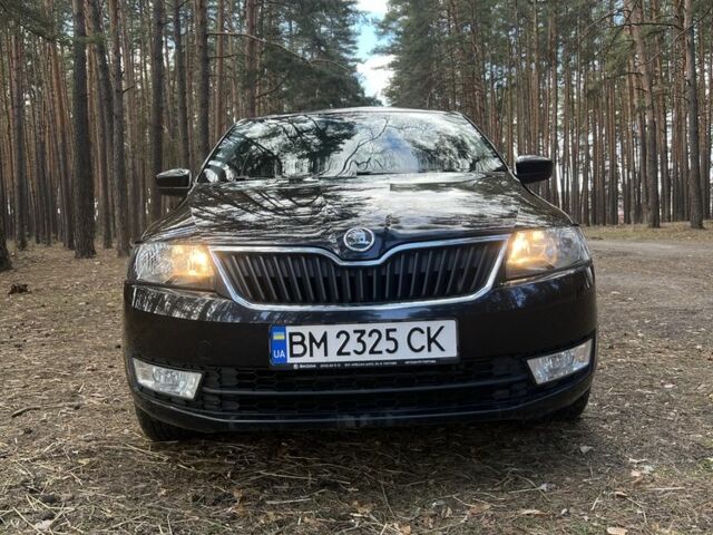 Черный Шкода Рапид, объемом двигателя 1.2 л и пробегом 123 тыс. км за 7600 $, фото 1 на Automoto.ua