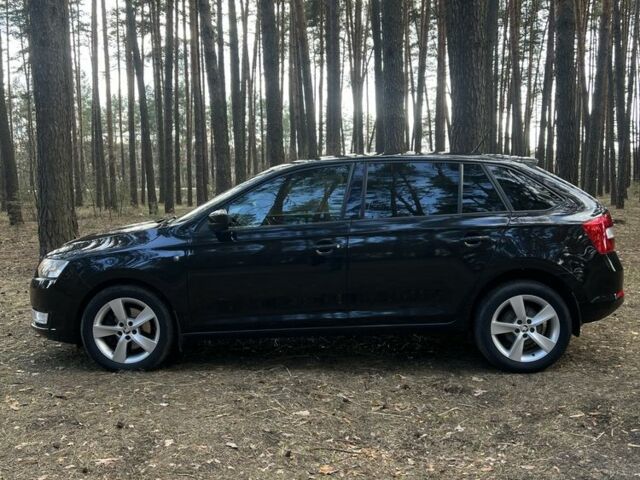 Черный Шкода Рапид, объемом двигателя 1.2 л и пробегом 123 тыс. км за 7600 $, фото 3 на Automoto.ua
