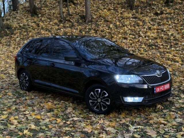 Черный Шкода Рапид, объемом двигателя 1.6 л и пробегом 260 тыс. км за 7200 $, фото 2 на Automoto.ua