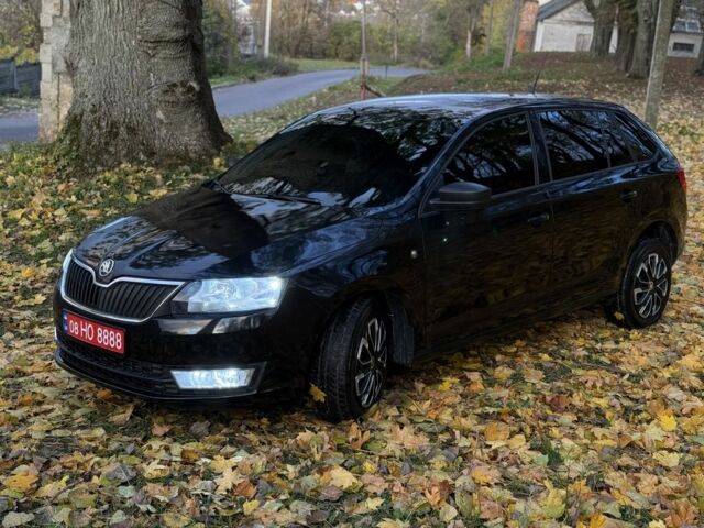 Черный Шкода Рапид, объемом двигателя 1.6 л и пробегом 260 тыс. км за 7200 $, фото 6 на Automoto.ua