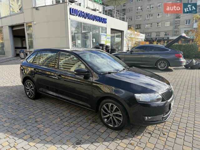 Шкода Рапид 2015 в Львове на Automoto.ua Черный Шкода Рапид, объемом двигателя 1.4 л и пробегом 242 тыс. км за 10499 $, фото 5 на Automoto.ua