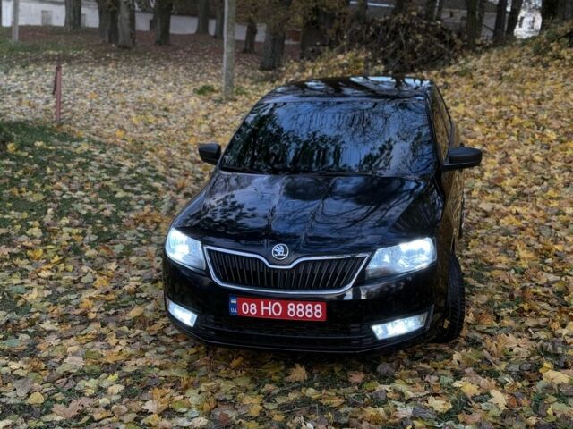 Черный Шкода Рапид, объемом двигателя 1.6 л и пробегом 260 тыс. км за 7200 $, фото 7 на Automoto.ua