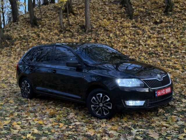 Черный Шкода Рапид, объемом двигателя 1.6 л и пробегом 260 тыс. км за 7200 $, фото 1 на Automoto.ua
