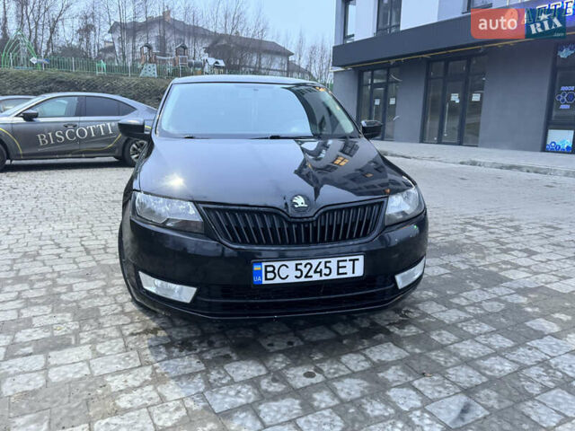 Черный Шкода Рапид, объемом двигателя 1.6 л и пробегом 299 тыс. км за 7000 $, фото 1 на Automoto.ua