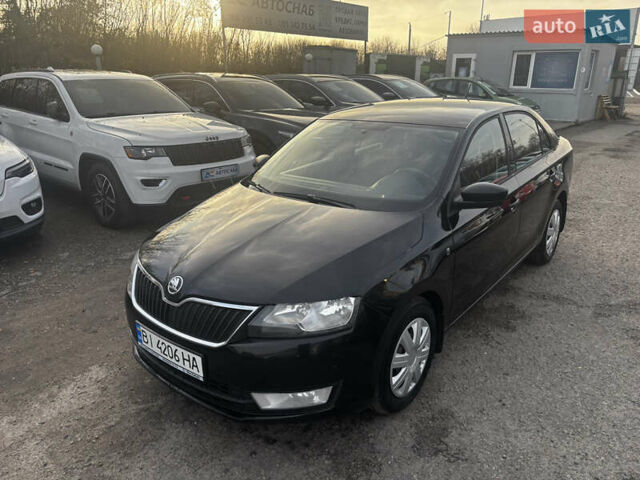 Чорний Шкода Рапід, об'ємом двигуна 1.6 л та пробігом 261 тис. км за 8000 $, фото 1 на Automoto.ua