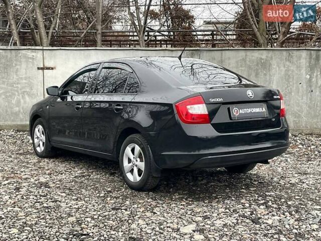 Черный Шкода Рапид, объемом двигателя 1.2 л и пробегом 197 тыс. км за 7690 $, фото 5 на Automoto.ua