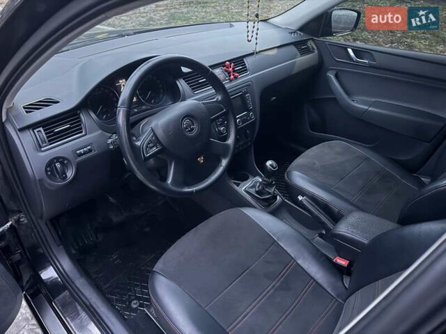 Черный Шкода Рапид, объемом двигателя 1.6 л и пробегом 299 тыс. км за 7000 $, фото 9 на Automoto.ua