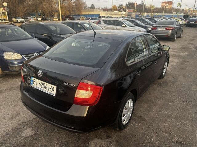 Черный Шкода Рапид, объемом двигателя 1.6 л и пробегом 261 тыс. км за 8000 $, фото 8 на Automoto.ua