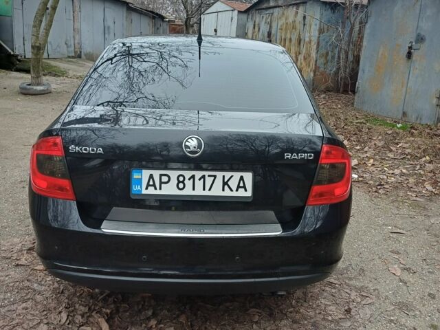 Черный Шкода Рапид, объемом двигателя 1.6 л и пробегом 119 тыс. км за 8200 $, фото 1 на Automoto.ua