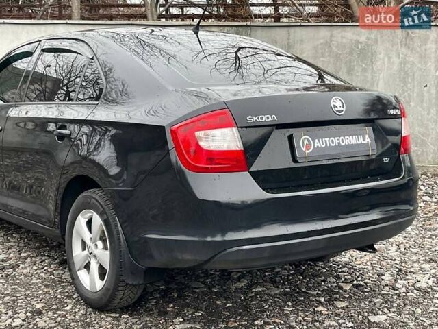 Черный Шкода Рапид, объемом двигателя 1.2 л и пробегом 197 тыс. км за 7690 $, фото 6 на Automoto.ua