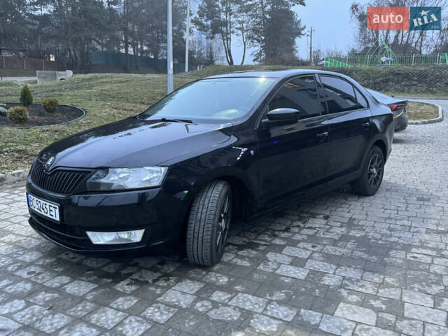 Черный Шкода Рапид, объемом двигателя 1.6 л и пробегом 299 тыс. км за 7000 $, фото 2 на Automoto.ua