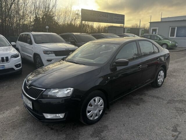 Черный Шкода Рапид, объемом двигателя 1.6 л и пробегом 261 тыс. км за 8000 $, фото 3 на Automoto.ua