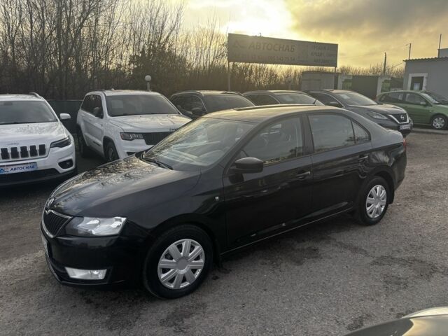 Черный Шкода Рапид, объемом двигателя 1.6 л и пробегом 261 тыс. км за 8000 $, фото 4 на Automoto.ua