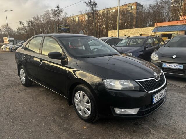 Черный Шкода Рапид, объемом двигателя 1.6 л и пробегом 261 тыс. км за 8000 $, фото 12 на Automoto.ua