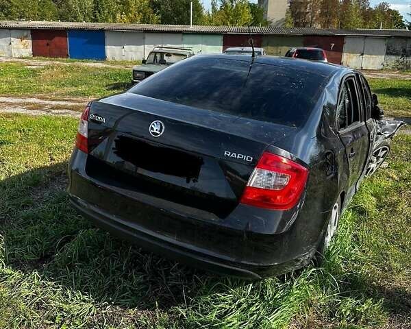 Чорний Шкода Рапід, об'ємом двигуна 1.2 л та пробігом 160 тис. км за 2350 $, фото 6 на Automoto.ua
