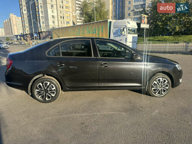 Шкода Рапид 2015 в Киеве на Automoto.ua Черный Шкода Рапид, объемом двигателя 1.2 л и пробегом 231 тыс. км за 7499 $, фото 3 на Automoto.ua