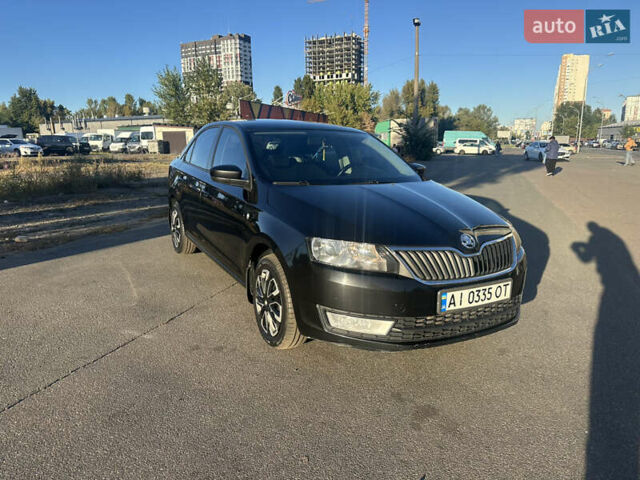 Шкода Рапид 2015 в Киеве на Automoto.ua Черный Шкода Рапид, объемом двигателя 1.2 л и пробегом 231 тыс. км за 7499 $, фото 2 на Automoto.ua