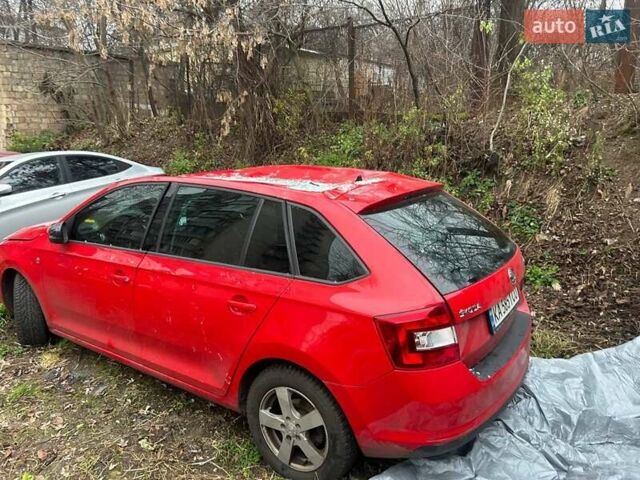 Красный Шкода Рапид, объемом двигателя 1.39 л и пробегом 150 тыс. км за 4900 $, фото 3 на Automoto.ua
