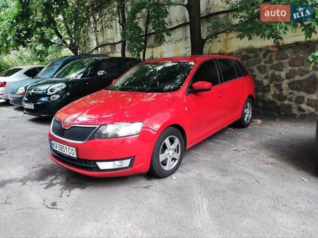 Красный Шкода Рапид, объемом двигателя 1.39 л и пробегом 150 тыс. км за 8700 $, фото 10 на Automoto.ua
