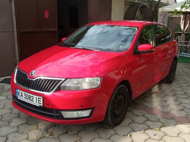 Красный Шкода Рапид, объемом двигателя 1.2 л и пробегом 248 тыс. км за 4950 $, фото 7 на Automoto.ua