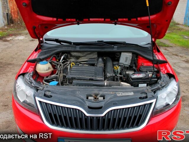 Червоний Шкода Рапід, об'ємом двигуна 1.2 л та пробігом 180 тис. км за 6200 $, фото 11 на Automoto.ua