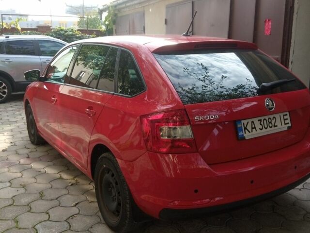 Красный Шкода Рапид, объемом двигателя 1.2 л и пробегом 248 тыс. км за 4950 $, фото 6 на Automoto.ua